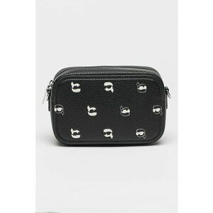 Geanta crossbody de piele ecologica cu model logo imagine