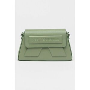 Geanta crossbody din piele cu bareta logo imagine