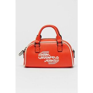 Geanta duffle din piele ecologica cu bareta logo detasabila imagine