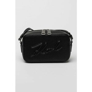 Geanta crossbody de piele ecologica cu logo in relief Skuare imagine