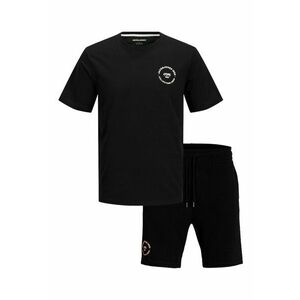 Set de tricou si pantaloni scurti cu imprimeu logo imagine