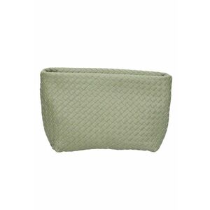 Geanta shopper de piele cu barete din lant imagine