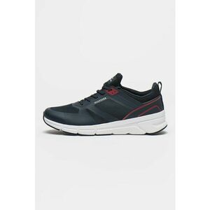 Pantofi sport de piele ecologica cu insertii de plasa imagine