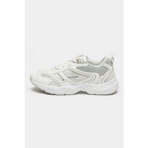 Pantofi sport demi-wedge cu garnituri din material sintetic imagine