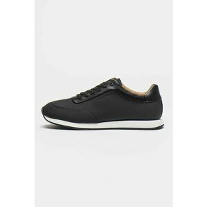 Pantofi sport din piele cu model uni imagine