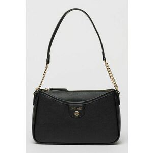 Geanta crossbody cu fermoar si detaliu din lant imagine