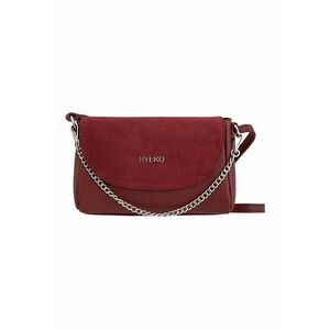 Geanta crossbody de piele cu logo imagine