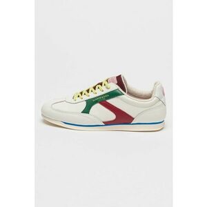 Pantofi sport de piele cu detalii colorblock imagine