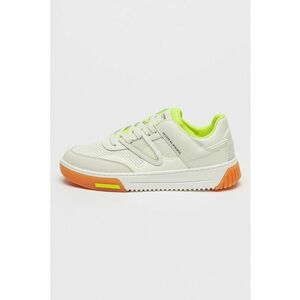 Pantofi sport de piele cu garnituri de piele intoarsa si material sinteti New Cup imagine