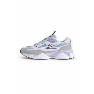 Pantofi sport de piele ecologica cu insertii din material textil Recade imagine