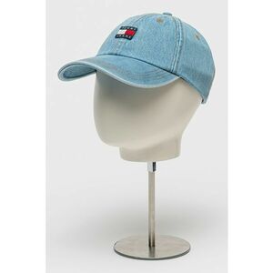 Sapca baseball din denim cu logo imagine