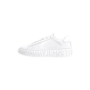 Pantofi sport din piele cu logo in relief imagine