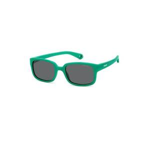Ochelari de soare dreptunghiulari cu logo imagine