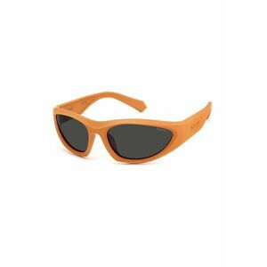 Ochelari de soare wrap unisex polarizati - Portocaliu deschis - imagine