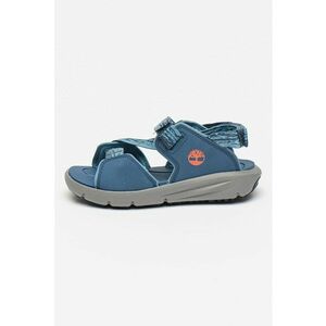 Sandale de piele ecologica cu velcro Motion Dune imagine