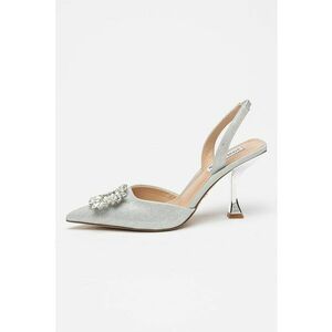 Pantofi de piele ecologica cu varf ascutit imagine