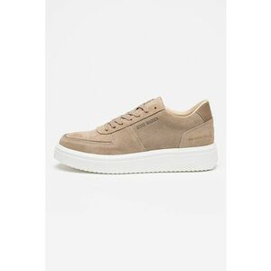 Pantofi sport de piele intoarsa cu logo Flynn imagine