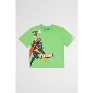 Tricou cu imprimeu cu desene animate imagine