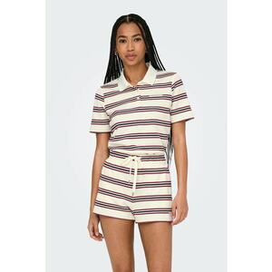 Tricou polo cu model in dungi imagine