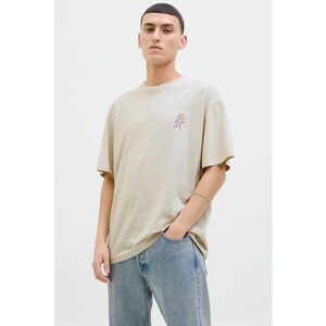 Tricou lejer cu imprimeu pe partea din spate imagine
