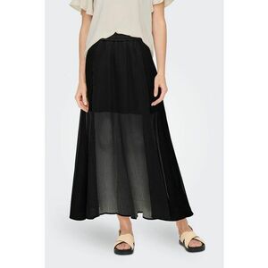 Fusta maxi cu aspect semi-transparent imagine
