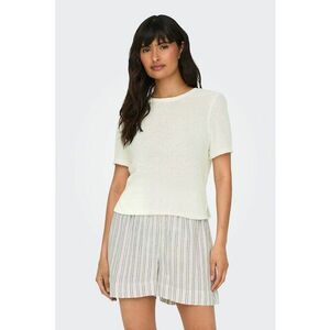Tricou tricotat cu decolteu rotund imagine