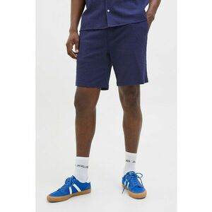 Pantaloni scurti cu snur de ajustare si model texturat imagine