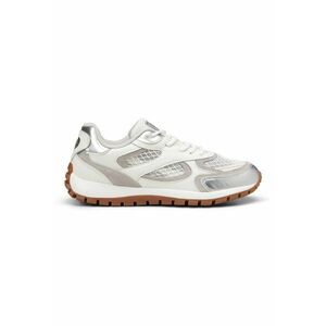Pantofi sport cu insertii de piele si piele intoarsa imagine