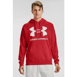Hanorac din fleece cu imprimeu logo si maneci raglan - pentru fitness Rival imagine