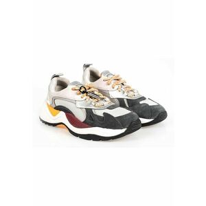 Pantofi sport cu garnituri de plasa si piele intoarsa T02 A - imagine