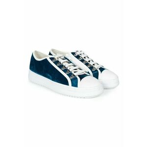 Pantofi sport cu segmente de catifea Pontoise - imagine