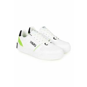 Pantofi sport din piele ecologica cu garnituri contrastante - imagine