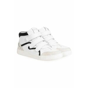 Pantofi sport din piele ecologica si benzi velcro - imagine