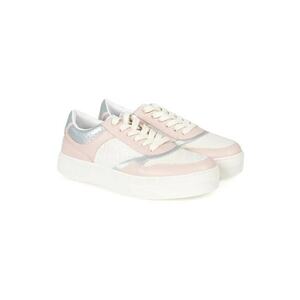 Pantofi sport cu design colorblock - din piele ecologica Alicia 505 - imagine
