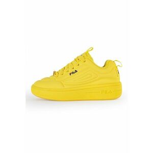 Pantofi sport din piele ecologica cu talpa flatform si logo Superbubble imagine