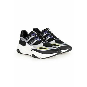 Pantofi sport colorblock cu detalii peliculizate - imagine
