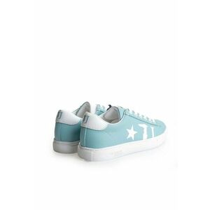 Pantofi sport din piele ecologica cu siret - imagine