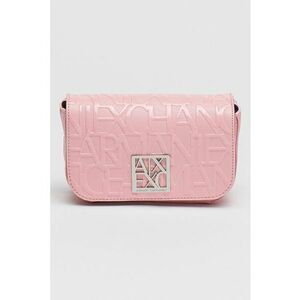 Geanta crossbody cu model logo lucios imagine