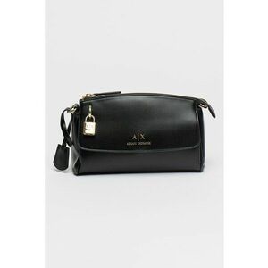 Geanta crossbody de piele ecologica cu accesoriu logo imagine