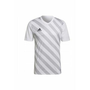 Tricou sport barbati Entrada 22 - Poliester - Alb/Gri imagine