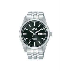 Ceas Classic - automat - 42 mm - argintiu - negru - 10 ATM imagine