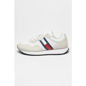 Pantofi sport cu insertii de piele intoarsa imagine