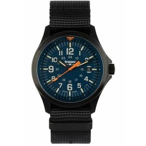 Ceas barbatesc P67 Officer Pro Blue - rezistent la apa 100m - curea NATO neagra - 45mm imagine