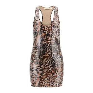 Rochie scurta cu decolteu rotund imagine