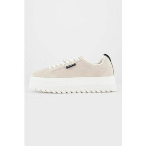 Pantofi sport din piele intoarsa cu talpa flatform Lyssa imagine