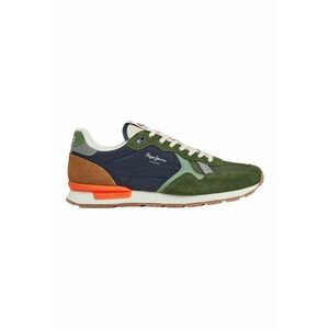 Pantofi sport cu insertii de piele intoarsa imagine