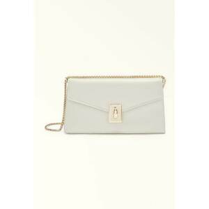 Geanta crossbody de piele cu bareta din lant Meridiana imagine