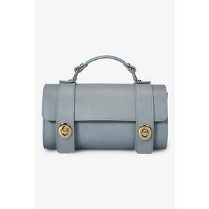 Geanta crossbody din piele cu bareta detasabila imagine