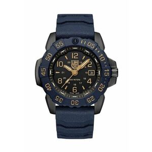 Ceas Navy SEAL Foundation Back To The Blue - Quartz - 20 ATM - Albastru - Bratara Rasina imagine
