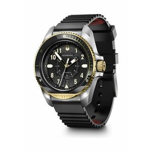 Ceas barbatesc Journey 1884 - cauciuc/inox - mecanism quartz Ronda 715 - data - 20 ATM - argintiu-negru imagine